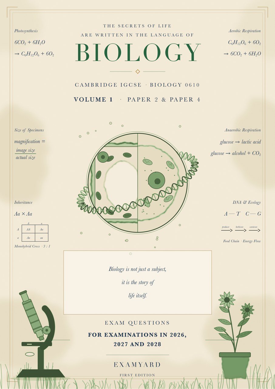 Biology 0610 — Topical Question Bank & Worksheets