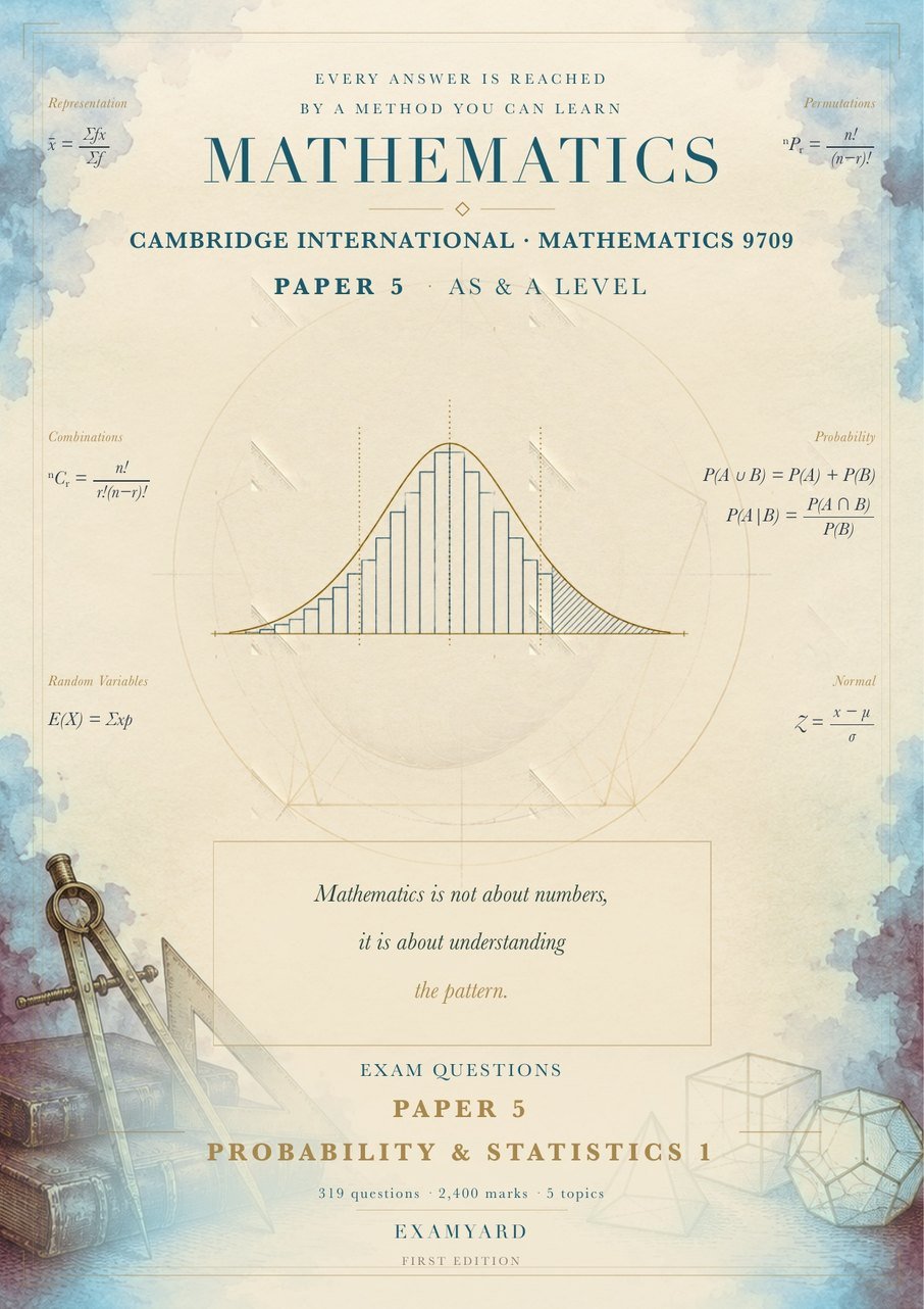 Mathematics, A Level   9709 Paper 5